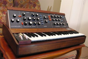 You could try playing chords on the MiniMoog, but you would fail...